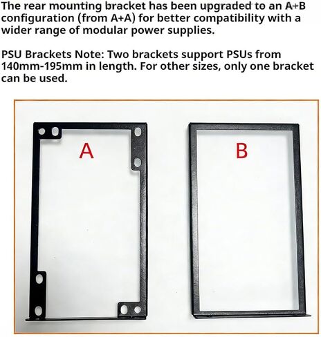 W01 DIY Computer Case Desktop Chassis Rack Stand Open Air PC Frame Testbench Fits ATX ITX E-ATX X79 X99 Motherboard, Vertical/Horizontal Placement with Stainless Steel Handle, Supports Water Cooling in Kuwait