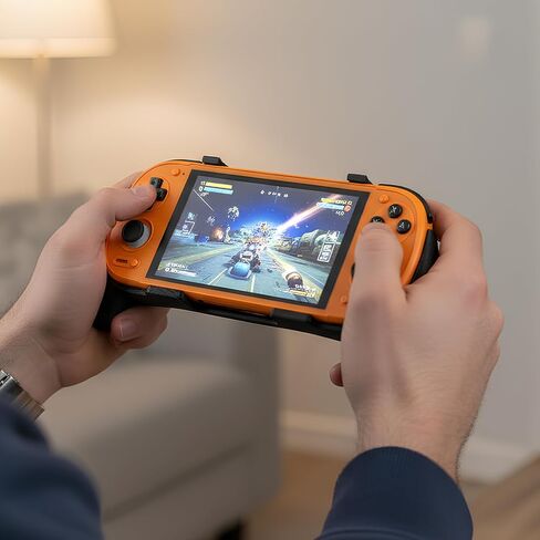 قبضة للجيب Retroid 6 قبضة 2 في 1 غطاء شاشة قابل للعكس وحقيبة قبضة مريحة سميكة مع غلاف لباد مريح RP6 محمول باليد 2n1 من JCSFY (قبضة رفيعة) in Kuwait