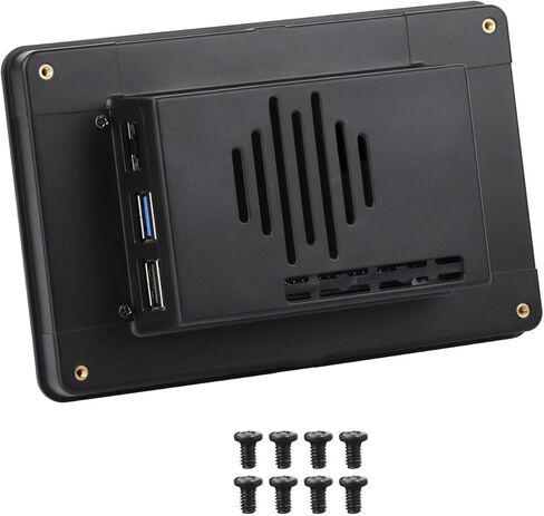 KLAYERS Protective CASE Compatible with RPI 5inch Touch Display 2 and RPI5,Compatible with Multiple 5inch Screens,CASE ONLY in Kuwait