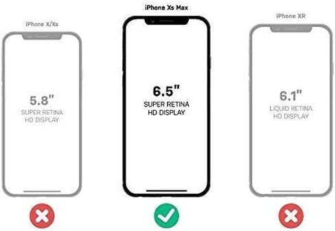 حافظة OtterBox + Pop Defender Series لهاتف iPhone Xs MAX (فقط) عبوة غير مخصصة للبيع بالتجزئة - أسود in Kuwait