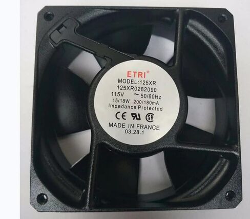 125XR0282090 120x120x38mm 115V 15/18W 200 / 180mA مروحة تبريد in Kuwait