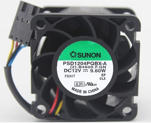 PSD1204PQBX-A 40x40x28 مم 12 فولت 9.60 وات SUNON 4 سم 4 أسلاك مروحة تبريد in Kuwait
