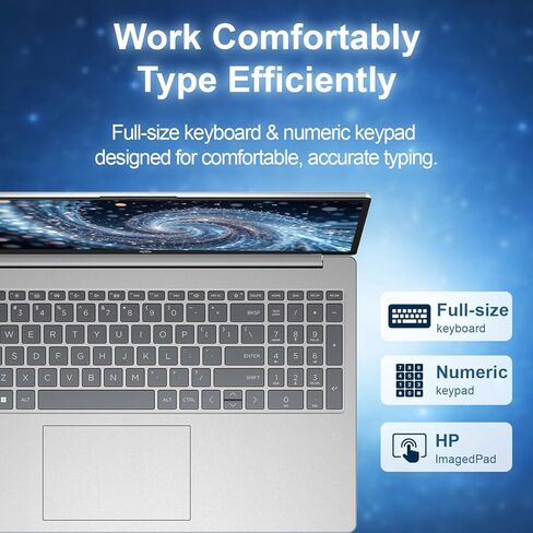 كمبيوتر محمول HP بشاشة لمس FHD مقاس 15.6 بوصة | معالج Intel Core i7 | ذاكرة الوصول العشوائي DDR4 سعة 16 جيجابايت | تخزين 1 تيرابايت (512 جيجابايت PCIe SSD + 500 جيجابايت خارجي) | Win 11 | Wi-Fi 6E | لوحة مفاتيح كاملة الحجم مع لوحة مفاتيح رقمية | حزمة WOWP in Kuwait