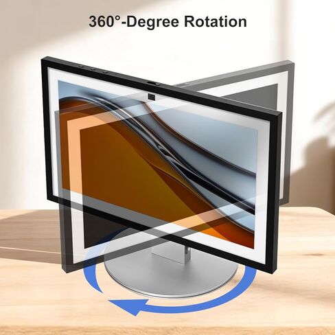 UPERGO Stand for Echo Show 21 and 15, 180° Tiltable Heavy Duty All Aluminum Base, Compatible with Smart Displays & VESA Mount Speakers, Easy Assembly in Kuwait