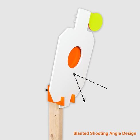 Highwild Target Stand System 3/8" Thick Shooting Target Kit Combination Reactive AR500 Steel 12" x 20" Hostage with Hanger and Stand for Outdoor Range and Shooting Practice in Kuwait