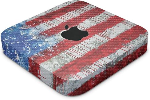 غلاف من ألياف الكربون متوافق مع جهاز Apple Mac Mini M2 (2023) - الألوان لا تتغير - غطاء حماية من الفينيل الفاخر 3M - سهل الاستخدام | صُنع في الولايات المتحدة الأمريكية بواسطة MightySkins in Kuwait