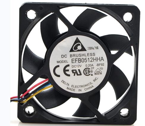 EFB0512HHA 50x50x10mm DC12V 0.2A 5CM 4-Wire Cooling Fan in Kuwait