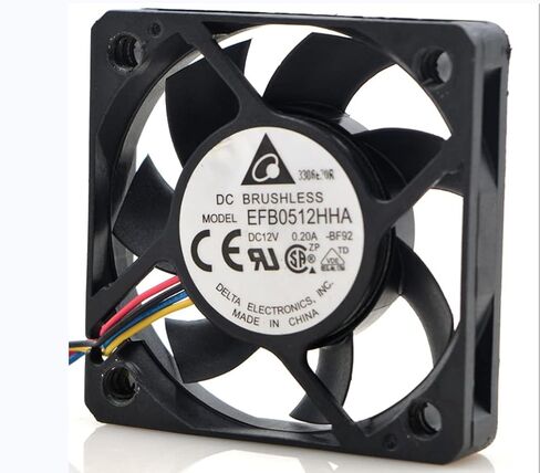 EFB0512HHA 50x50x10mm DC12V 0.2A 5CM 4-Wire Cooling Fan in Kuwait