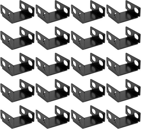 10 Pairs Computer Cooling Fan Connection Buckle C-Shaped Parallel Bracket 12cm-14cm Chassis Fans Fixing Connection Rack in Saudi Arabia