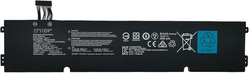 بطارية الكمبيوتر المحمول RC30-0351 بقدرة 60.8 وات في الساعة متوافقة مع Razer Blade 15 Base 2020 / Blade 15 Base 2021 / RZ09-0351 RZ09-03519E11 RZ09-03519E11-R3U1 Series RZ09-0351 4ICP7/63/69 in Kuwait