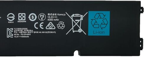بطارية الكمبيوتر المحمول RC30-0351 بقدرة 60.8 وات في الساعة متوافقة مع Razer Blade 15 Base 2020 / Blade 15 Base 2021 / RZ09-0351 RZ09-03519E11 RZ09-03519E11-R3U1 Series RZ09-0351 4ICP7/63/69 in Kuwait