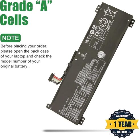 L21M3PC0 SB11F36375 5B11F36371 Laptop Battery Replacement for Lenovo Legion 5 15IAH7 15IAH7H Legion 5 Pro 16IAH7 16IAH7H Series L21C3PC0 SB11F36369 5B11F36372 L21D3PC0 SB11F36367 11.52V 45Wh in Kuwait