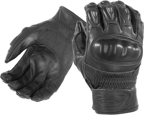 Damascus Gear: CRT50 Vector Knuckle Protection Gloves - Carbon-Tek Fiber Knuckles, Leather with Foam Padding (Large) in Saudi Arabia