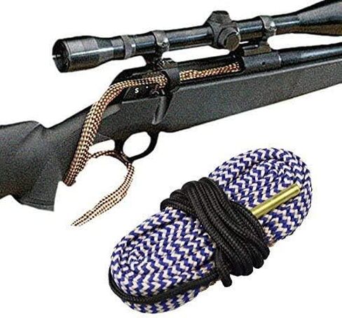 Gun Snakes Cleaner .338 Cal .340 Gun Cleaning Kit Supplies Gun Barrel Cleaning Rope for Rifle Pistol Shotgun Brass Brush Cleaning Cord in Kuwait