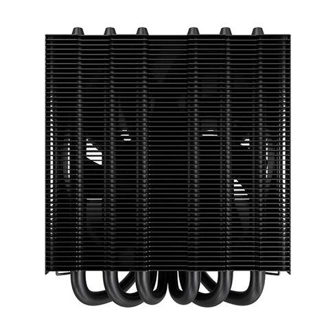 1pcs DH510 Low Profile 6 Heat Pipe CPU Cooler 51mm Height TDP160W Radiator for 1700/1200/115x/AM5 AM4 Mini(DH510-WHite) in Saudi Arabia