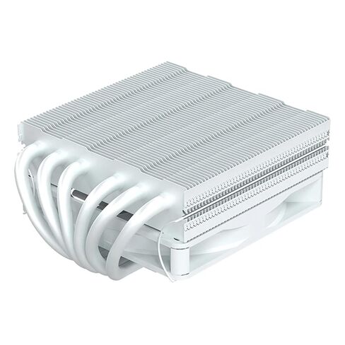 1pcs DH510 Low Profile 6 Heat Pipe CPU Cooler 51mm Height TDP160W Radiator for 1700/1200/115x/AM5 AM4 Mini(DH510-WHite) in Saudi Arabia