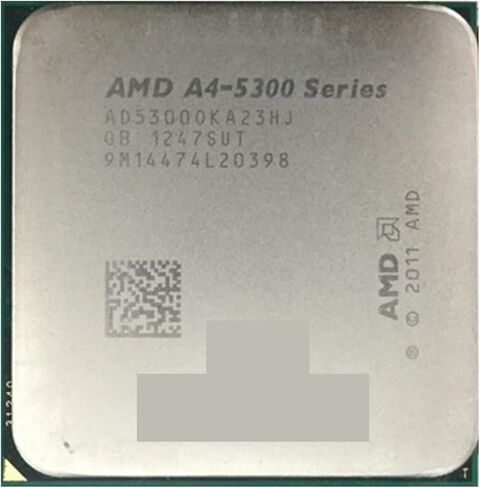 A A4-Series A4-5300 A4 5300 5300K 5300B 3.4 جيجا هرتز ثنائي النواة وحدة المعالجة المركزية AD530BOKA23HJ / AD5300OKA23HJ المقبس FM2 in Kuwait