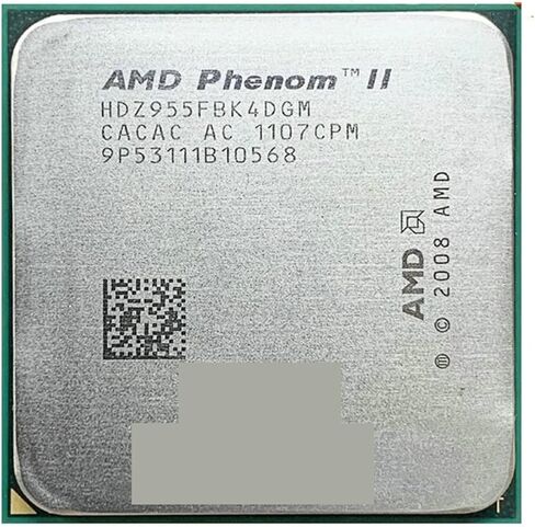 معالج وحدة المعالجة المركزية رباعي النواة ph II X4 955 125 واط 3.2 جيجا هرتز HDZ955FBK4DGM / HDX955FBK4DGI HDZ955FBK4DGI مقبس AM3 in Kuwait