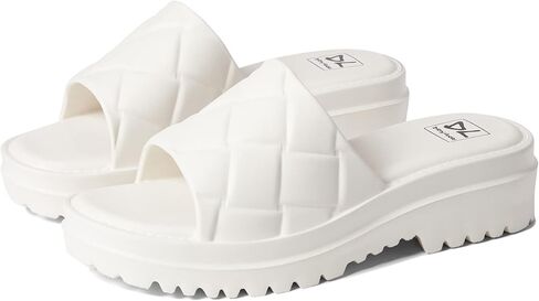 Dirty Laundry by Chinese Laundry Women's Lightning Slide Sandal, Cream, 8 in Saudi Arabia