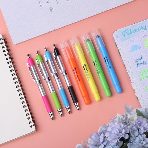 Mr. Pen- Bible Highlighters and Pens No Bleed, 8 Pack, Bible Journaling Kit, Bible Pens No Bleed Through, Gel Highlighters/Markers Bible Study Kit, Christian Gifts in Kuwait