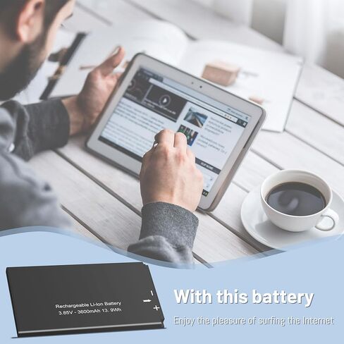 بطارية بديلة 3.85 فولت 3600 مللي أمبير في الساعة 160007، 40123134 متوافقة مع 5G Mifi M2000، 5G Mifi M2100، M2000، M2100، M3000، M3000B، M3100، MiFi X Pro 5G 3.85V 3600mAh in Kuwait