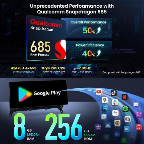 XTRONS Qualcomm 685 Android 14 Car Stereo for BMW X3 F25 / X4 F26 (2014-2016) with NBT System, 12.3 Inch 2K IPS Touch Screen GPS Navigation Support Wireless CarPlay Android Auto (8+256G) in Kuwait