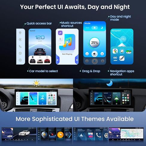 XTRONS Qualcomm 685 Android 14 Car Stereo for BMW X3 F25 / X4 F26 (2014-2016) with NBT System, 12.3 Inch 2K IPS Touch Screen GPS Navigation Support Wireless CarPlay Android Auto (8+256G) in Kuwait