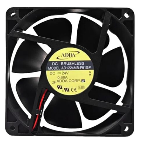 AD1224MB-F91GP 120MM 24V 0.68A 12038 12CM 120X120X38MM 2-Wire Cooling Fan in Kuwait