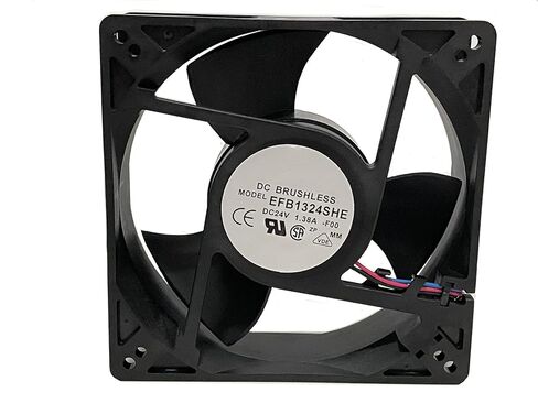 EFB1324SHE 24V 127mm 33W Fan,1.38A 12712738MM 12738 3-Wire Large air Volume axial Flow Inverter Fan in Saudi Arabia