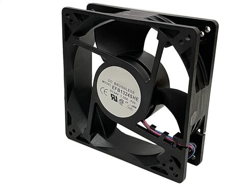 EFB1324SHE 24V 127mm 33W Fan,1.38A 12712738MM 12738 3-Wire Large air Volume axial Flow Inverter Fan in Saudi Arabia