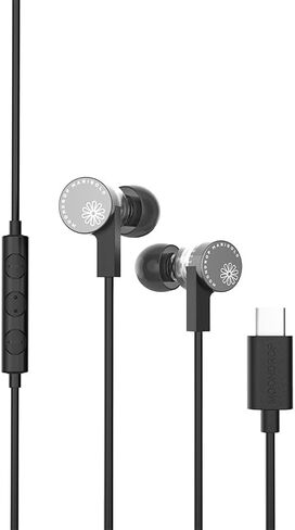 سماعة أذن داخلية Moondrop Marigold USB-C DSP مدمجة 32 بت/384 كيلو هرتز بطاقة الصوت كابل غير متماثل ميكروفون EQ سماعة الألعاب الموسيقية in Kuwait
