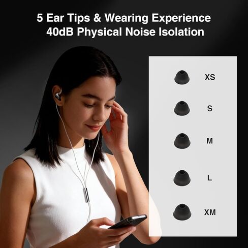 سماعات أذن Questyle Zen داخل الأذن HiFi سلكية، سماعات أذن IEM من فئة الاستوديو، سماعات أذن للألعاب، عزل الضوضاء، كابل OFC للموسيقيين in Kuwait