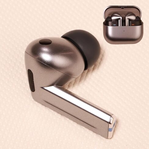 OEM Single Left Ear Replacement Earbud for Samsung Galaxy Buds 3 Pro SM-R630, Compatible Genuine Left Side Only, Original Used Buds3Pro, One R Buds Pro 3, Silver, True Wireless Bluetooth, AI Chip in Kuwait