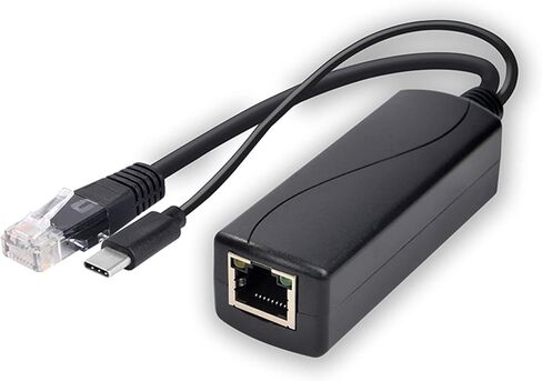 POE Splitter 48V إلى 5V MicroUSB Type C DC5.5x2.1mm DC3.5x1.35mm واجهة كابل محول التيار الكهربائي لكاميرا IP الطاقة عبر إيثرنت محول حاقن الفاصل USB للكاميرا in Kuwait