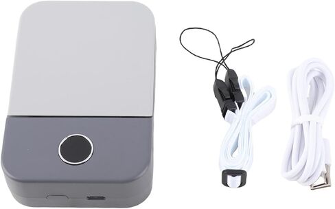 Portable Strong Motor Hanging Neck Fan Quiet USB Rechargeable for Summer,Hiking,Fishing,ABS Material in Kuwait