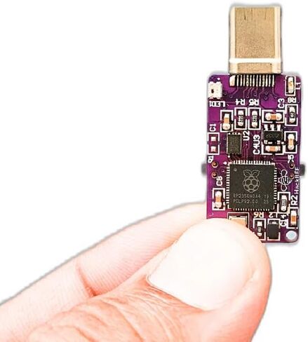 HackBEE - دونجل المطور Pocket RP2350 USB-C | DIY برمجة القرصنة USB للأغراض التعليمية in Kuwait