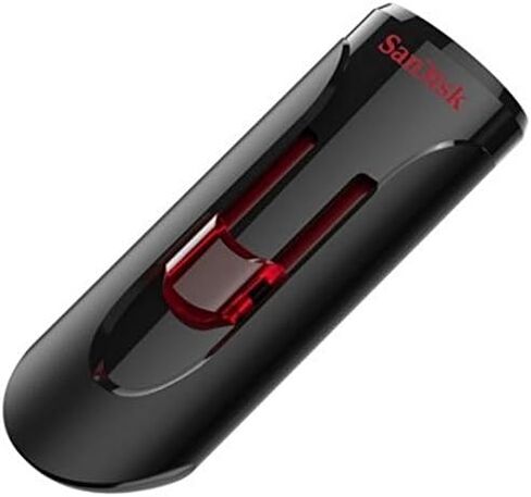 محرك أقراص فلاش SanDisk USB Type-A Glide بسعة 256 جيجابايت وسرعة قراءة تصل إلى 100 ميجابايت/ثانية متوافقة مع أجهزة الكمبيوتر المحمولة وأجهزة الكمبيوتر الشخصية (SDCZ600-256G-B35) مع (1) كل شيء ما عدا حبل سترومبولي in Kuwait