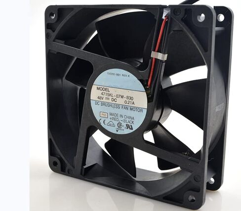 48V 0.21A 2950RPM 108CFM 120X120X38MM 2-Wire Cooling Fan in Kuwait