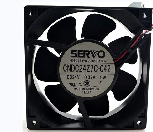 CNDC24Z7C-042 120x120x38mm 24V 0.37A 9W مروحة تبريد بسلكين in Kuwait