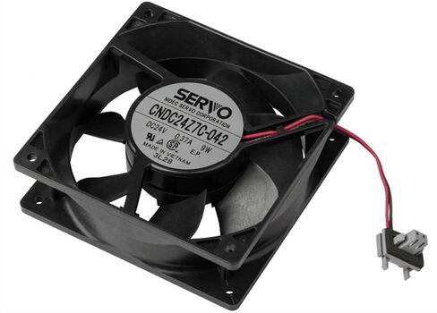 CNDC24Z7C-042 120x120x38mm 24V 0.37A 9W مروحة تبريد بسلكين in Kuwait