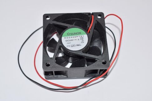 SUNON KD2406PTS1 6025 24V 1.4W 6CM مروحة تبريد عاكسة 2 دبوس in Kuwait