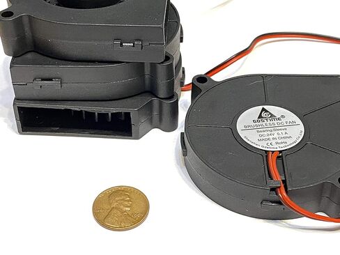 4 Pieces 60mm 24v Fan Brushless Centrifugal Blower 6015 3D Printer C44 in Kuwait