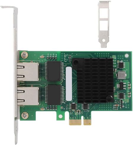 SUNGOOYUE I350 AM2 PCIE Gigabit Network Card, Dual Port Ethernet Server Adapter with RJ45 Connectors, for Ethernet Controller I350 AM2 in Kuwait