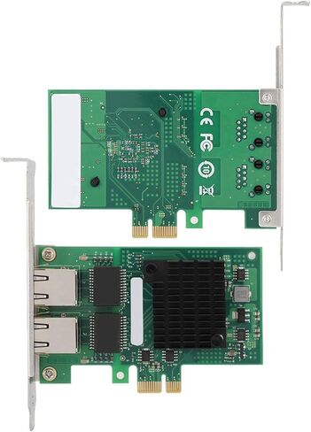 SUNGOOYUE I350 AM2 PCIE Gigabit Network Card, Dual Port Ethernet Server Adapter with RJ45 Connectors, for Ethernet Controller I350 AM2 in Kuwait