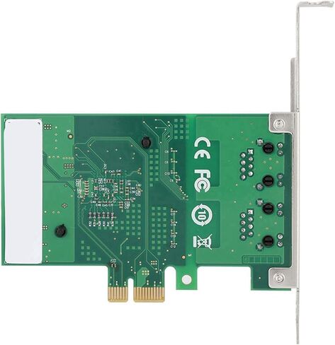 SUNGOOYUE I350 AM2 PCIE Gigabit Network Card, Dual Port Ethernet Server Adapter with RJ45 Connectors, for Ethernet Controller I350 AM2 in Kuwait