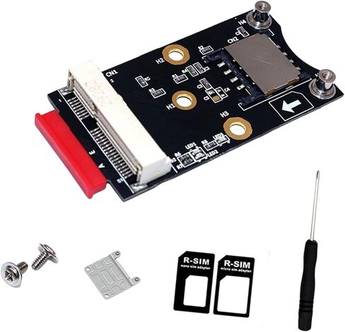 A+E Slot Adapter Module Board for Miniature PCIe WiFi 4G Compatible for 7 8 10 Systems Desktop WiFi in Kuwait