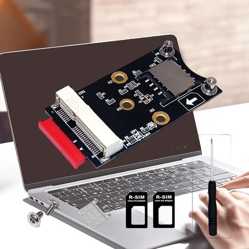 A+E Slot Adapter Module Board for Miniature PCIe WiFi 4G Compatible for 7 8 10 Systems Desktop WiFi in Kuwait