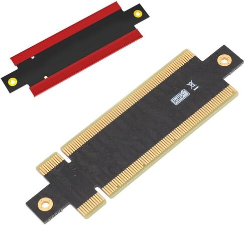 بطاقة محول PCIe 16x ذكر إلى ذكر - توسيع احترافي لبطاقة الرسومات، ودبوس لمس مطلي بالذهب للكمبيوتر المضغوط وهيكل الخادم in Kuwait