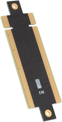 بطاقة محول PCIe 16x ذكر إلى ذكر - توسيع احترافي لبطاقة الرسومات، ودبوس لمس مطلي بالذهب للكمبيوتر المضغوط وهيكل الخادم in Kuwait