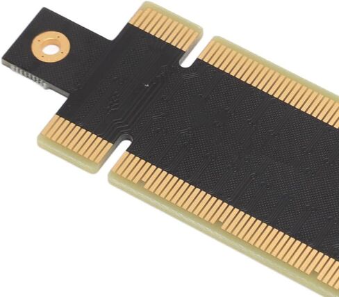 بطاقة محول PCIe 16x ذكر إلى ذكر - توسيع احترافي لبطاقة الرسومات، ودبوس لمس مطلي بالذهب للكمبيوتر المضغوط وهيكل الخادم in Kuwait